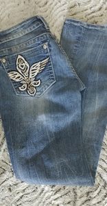 Miss Me Embellished Bootcut Jeans size 30